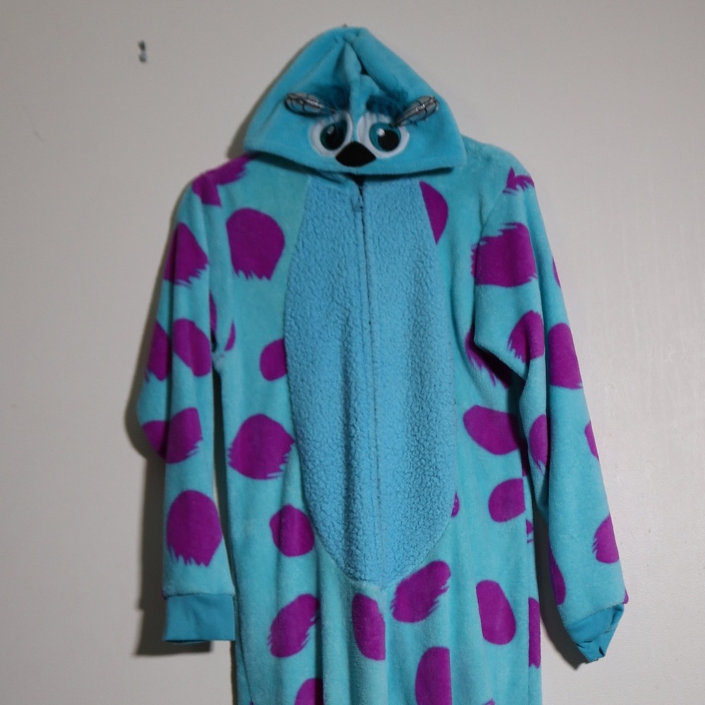 Disney Monsters Inc Sully Onesie | Gently Used | Size L/XL